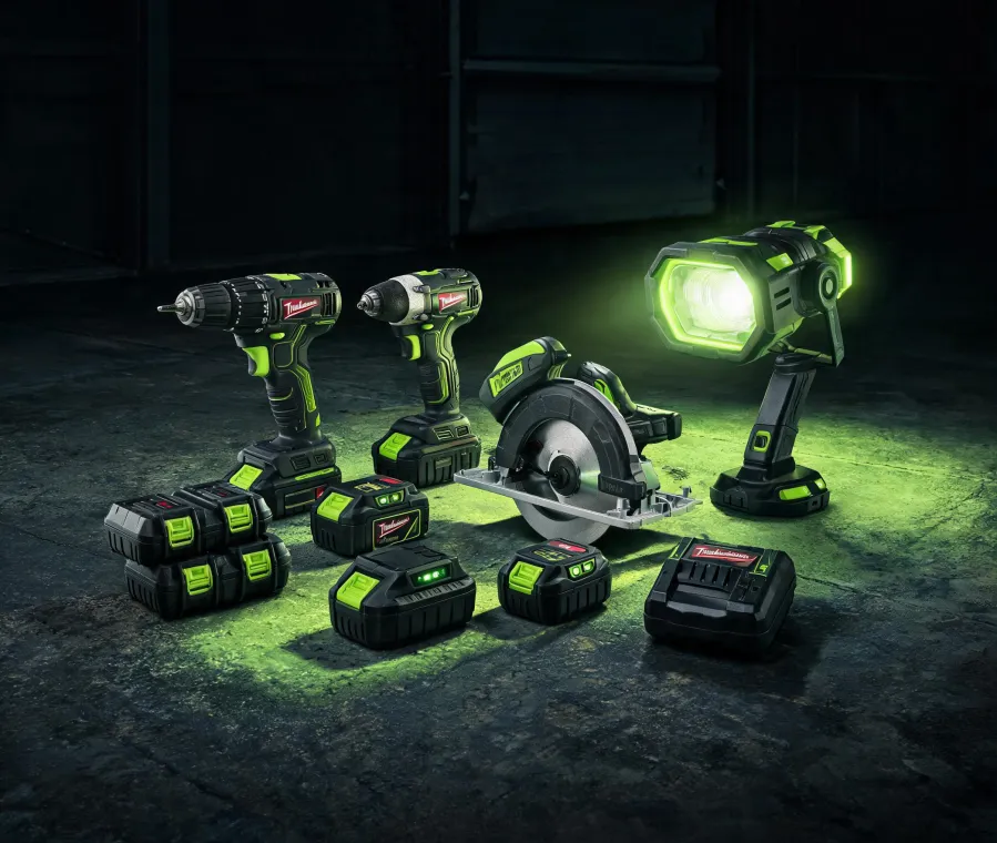 Milwaukee cordless power tool platform kit
