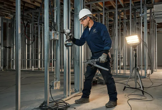 Electrician cordless tool application
